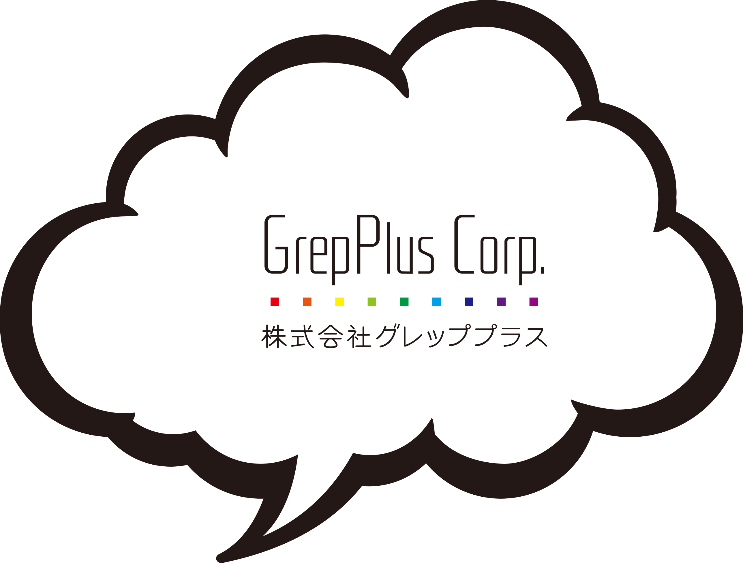 株式会社グレッププラス GrepPlus ロゴ